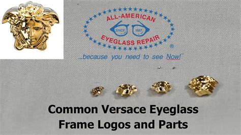 versace eyeglass replacement parts